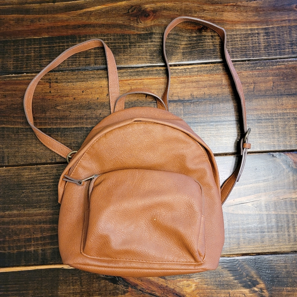Universal Thread Mini Backpack Brown OS
